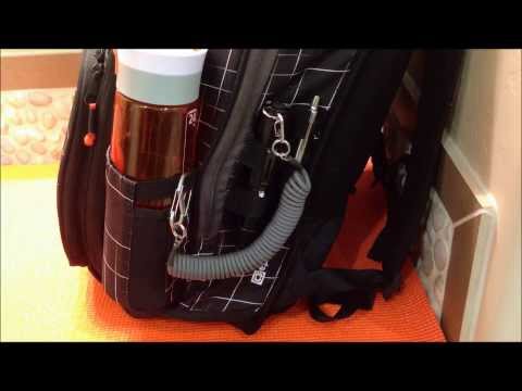 how to attach backpack to lbv