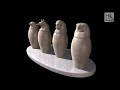 ( heritage-key.com ) dr janice kamrin takes us on a trip through the egyptian museum, cairo and shows the spectacular canopic shrine - a golden and intricately decorated container flanked by four figures of gods. inside this stunning shrine was the canopic containers, which held the vital organs of the mummified body. made from solid blocks of alabaster, the individual viscera containers were themselves protected inside gold coffinettes.