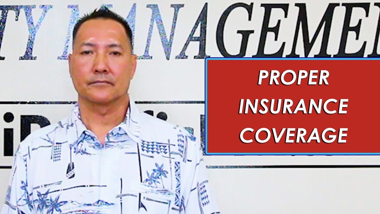 Getting Adequate Insurance
