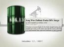 Iraq War = Higher Oil Prices
