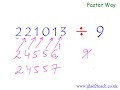 Secret Trick : Math Division Long