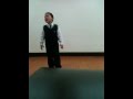 Zion singing to Ray of Hope in Eng/Mandarin Chinese