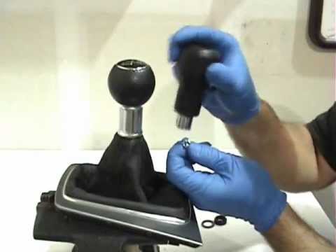 how to fit illuminated gear knob