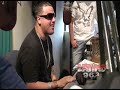 nicky jam singing at latino 96 3 studio