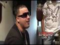 Nicky Jam singing at Latino 96.3 studio