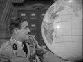 the great dictator  globe scene
