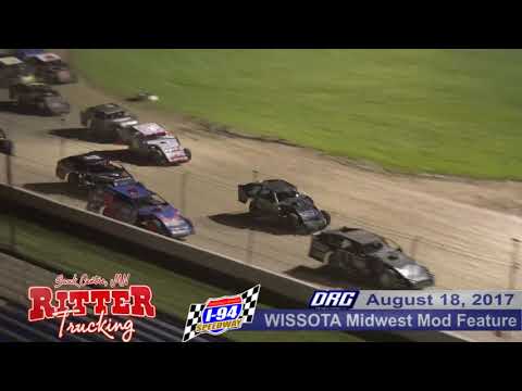 8/18/17 WISSOTA Midwest Mod Highlights