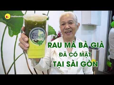 Vừa xuất hiện tại Sài Gòn, 'Rau má bà già' thuộc top trend ăn uống của giới trẻ. | Địa điểm ăn uống