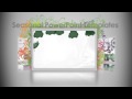 Digital Signage PowerPoint Template - Spring