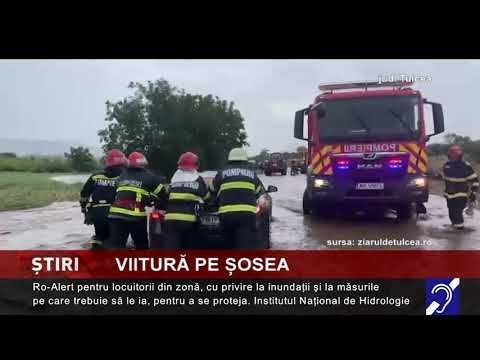 Viitură pe șosea