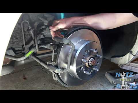 1992-1998 Lexus SC300 Rear brakes rotors and pads remove and install