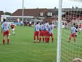 Jez Fitgerald scores from a free kick