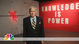 Tom Brokaw: The More You Know PSA on Veterans