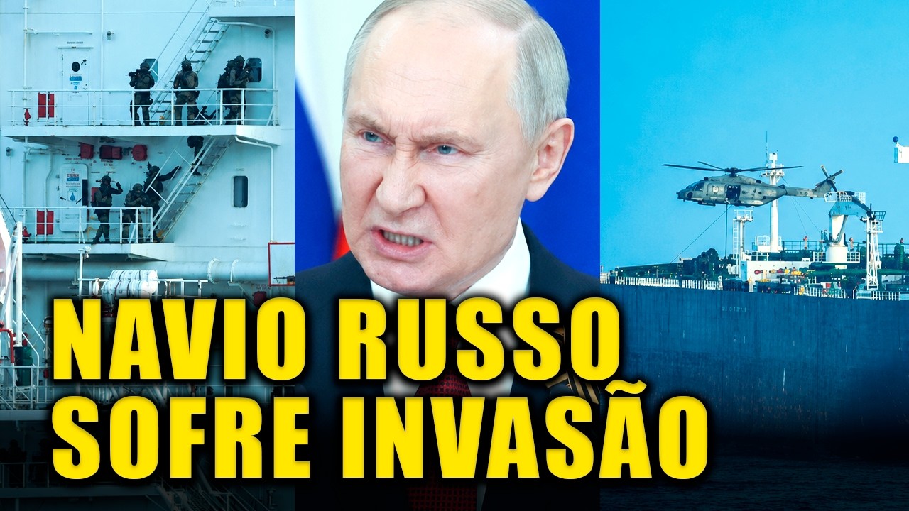 Comandos da OTAN INVADEM NAVIO secreto russo e jatos decolam EM MASSA
