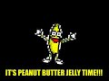 Peanut Butter Jelly Time Meets Chacaron Macaron