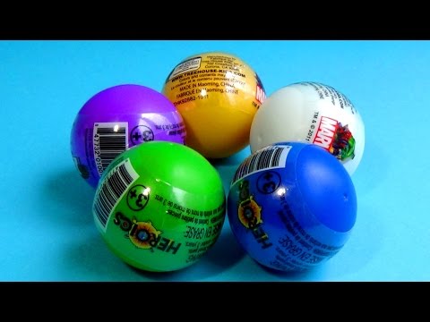 Hulk - MARVEL Heroics surprise eggs! Unboxing 5 MARVEL eggs HULK SpiderMan THOR Wolverine! Unboxing 5 marvel eggs surprise: Marvel Hulk egg, Marvel Spider-Man egg, Marvel Thor egg, Marvel Wolverine...