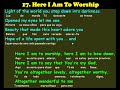 017 Here I am to worship - English Lesson (ESL)