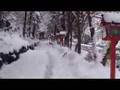 雪の京都へ行く(2/4)Kibune Shinto shrine