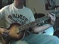 Julien takes his Hofner for a beautifull walk