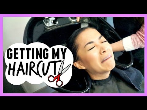 GETTING MY HAIRCUT!!