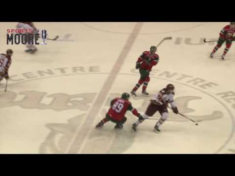 Jared McIsaac with Hit of Game