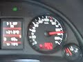 Audi RS4 speedometer