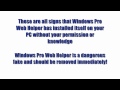 Watch 'remove Windows Pro Web Helper'