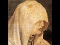 stereo: http://br.youtube.com/watch?v=ikazvi5ffj0&fmt=18

giovanni felice sances (1600 - 1679).

iii. stabat mater dolorosa.

la fenice.

maria cristina kiehr (soprano).

dir: jean tub�ry.

giovanni felice sances was a italian composer relatively little is known of sances's youth. his early career seems to have centered in rome: he received training at the german college between about 1609 - 1614, appeared in a performance of the opera amor pudico sponsored by cardinal montalto in 1614, and spent a period in the employ of pio enea degli obizzi. by 1636 he was a tenor in the chapel of emperor ferdinand ii, and continued to serve at the imperial court under the emperor's successors ferdinand iii and leopold i. sances was appointed vice-kapellmeister in 1649, and on april 16, 1669 succeeded antonio bertali as imperial kapellmeister, a position that he held until his death a decade later. during his service in vienna he was active as a composer of sacred music, operas, sepolcri and secular chamber music. sances was one of the long list of early baroque composers who wrote vocal variations on ostinato harmonies that included caccini, d'india, cifra, dognazzi, domenico mazzocchi, monteverdi, landi, giovanni steffani, vitali, milanuzzi and frescobaldi. in his time sances was among the most renowned composers in europe.