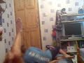 kickboxing fight homemade!