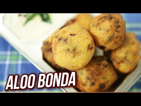 Aloo Bonda Recipe – How To Make Aloo Bonda At Home – Potato Snack Recipe – Ruchi
