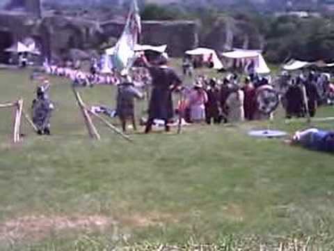Corfe Castle Saxon Viking Battle ...