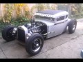 View Video: 1930 Model A hot rod startup, Flathead V8