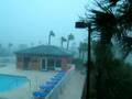 storm at st. augustine beach, fl