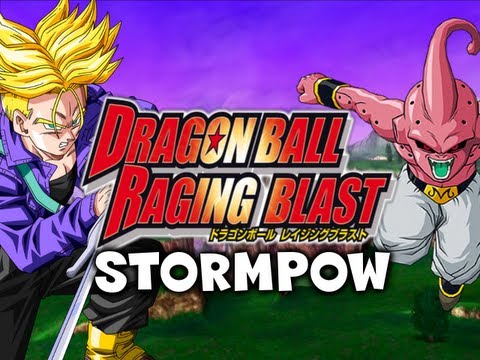DragonBall Raging Blast: SSJ Trunks (Sword) VS Kid Buu (Live Commentary)
