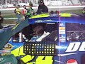 Jeff Gordon getting into his car