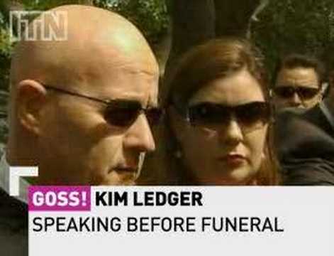 Heath Ledger Funeral Video