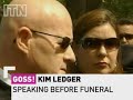 Heath Ledger Funeral Heath Ledger Funeral