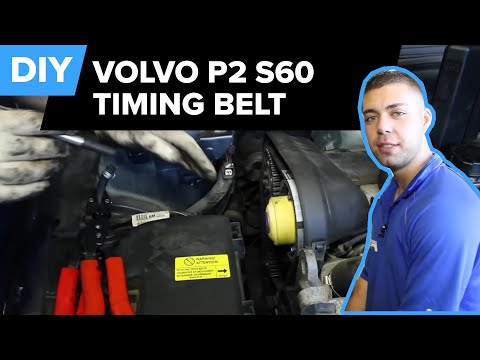 how to replace timing belt xc90