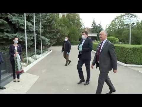 Igor Dodon a vizitat orașul Glodeni