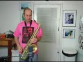 Selmer Reference 54 Tenor Ebay auction demo