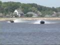 Bullet Bass Boat & Winner Ski Boat Having Fun