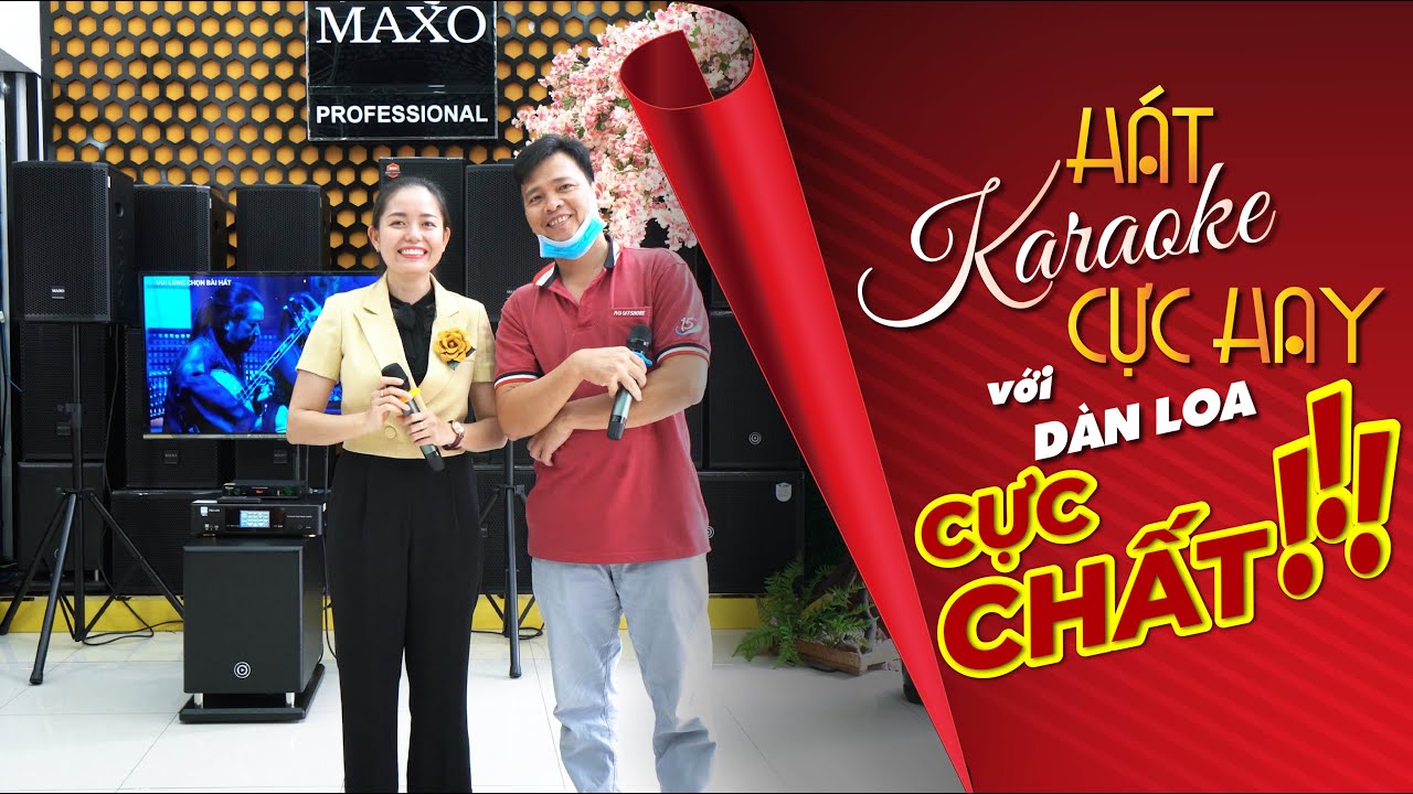 Dàn karaoke gia đình sale giá sốc, hát karaoke thả ga tại nhà  [PRO450] | MAXO Audio