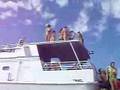 Jumping off boat in Maui