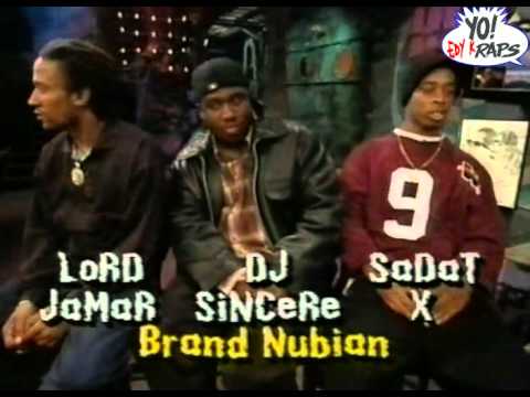 Brand Nubian – Interview @ Yo MTV Raps 1994 (HQ)