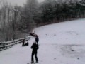 Paige skiing in Garmisch Germany at the ski school Edelweiss Dec 2009