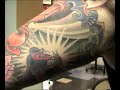 Mixed full sleeve tattoo