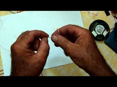how to attach hook to fishing line