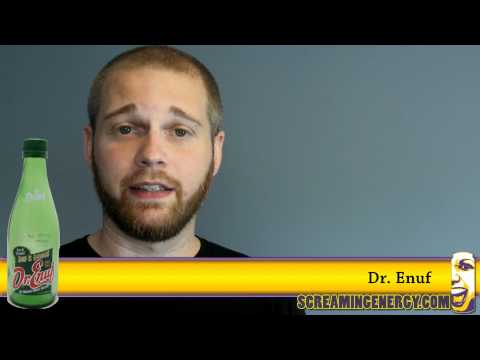 Enuf - Dr. Enuf, formulated in 1949 is one of the oldest energy drinks. The bottle claims it's