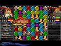 Some early Puzzle Quest fight.