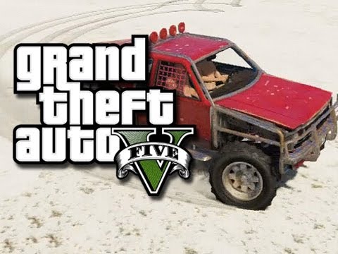 GTA 5 Christmas! - Funny Moments with the Crew! (GTA 5 North Yankton Glitch)